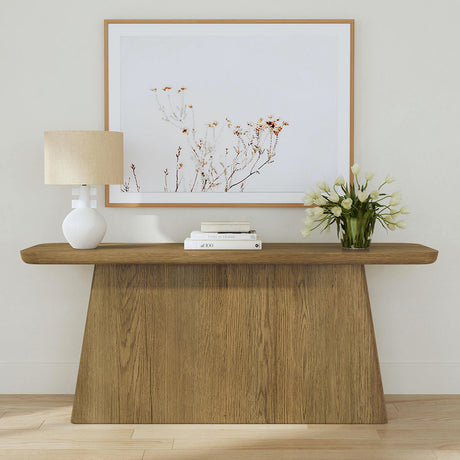 Orlando Console Table - Light Brown by Classic Home at Eve Furniture