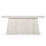 Orlando Console Table - Milk White by Classic Home at Eve Furniture