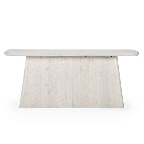 Orlando Console Table - Milk White by Classic Home at Eve Furniture