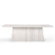 Orlando Dining Table - Milk White by Classic Home at Eve Furniture