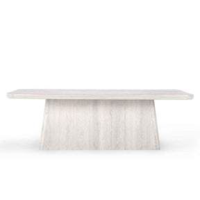 Orlando Dining Table - Milk White by Classic Home at Eve Furniture