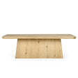 Orlando Dining Table - True Natural by Classic Home at Eve Furniture