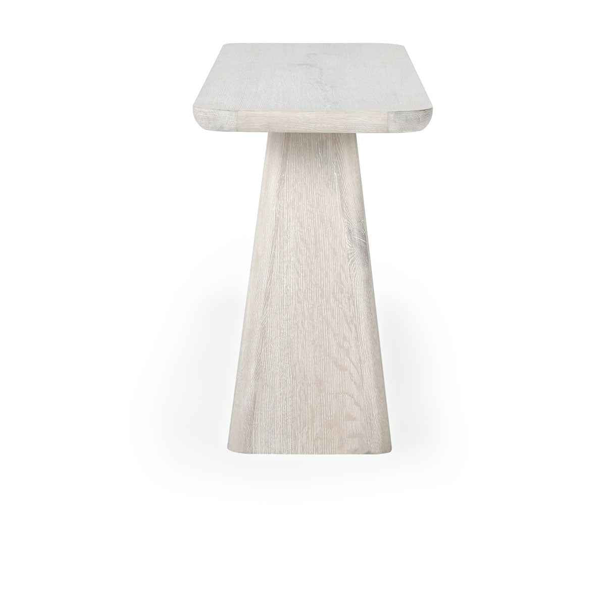 Orlando Milk White Console Table by Classic Home at Eve Furniture
