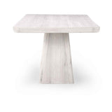 Orlando Milk White Dining Table by Classic Home at Eve Furniture