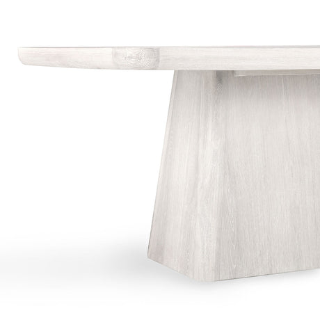 Orlando Milk White Dining Table by Classic Home at Eve Furniture