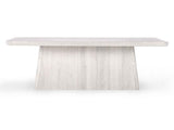 Orlando Milk White Dining Table by Classic Home at Eve Furniture