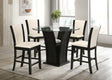 Orlando White 5-Piece Dining Room Set by Happy Homes at Eve Furniture