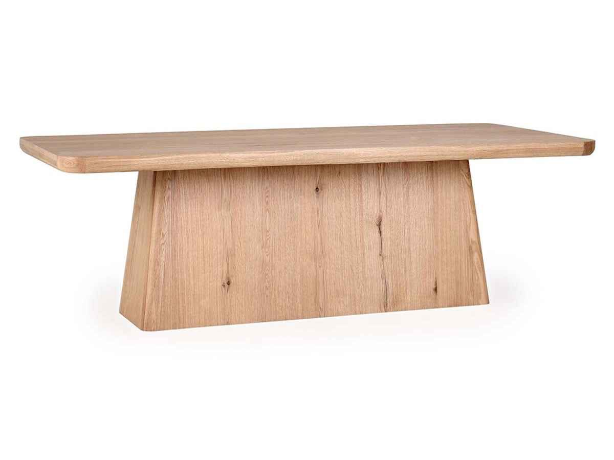 Orlando True Natural 95" Dining Table by Classic Home at Eve Furniture