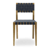Orlando True Natural/Charcoal Dining Chair (Set of 2) by Classic Home at Eve Furniture