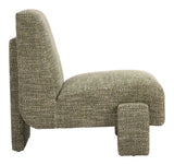 Orleen Checker Green Accent Chair by Zuomod at Eve Furniture