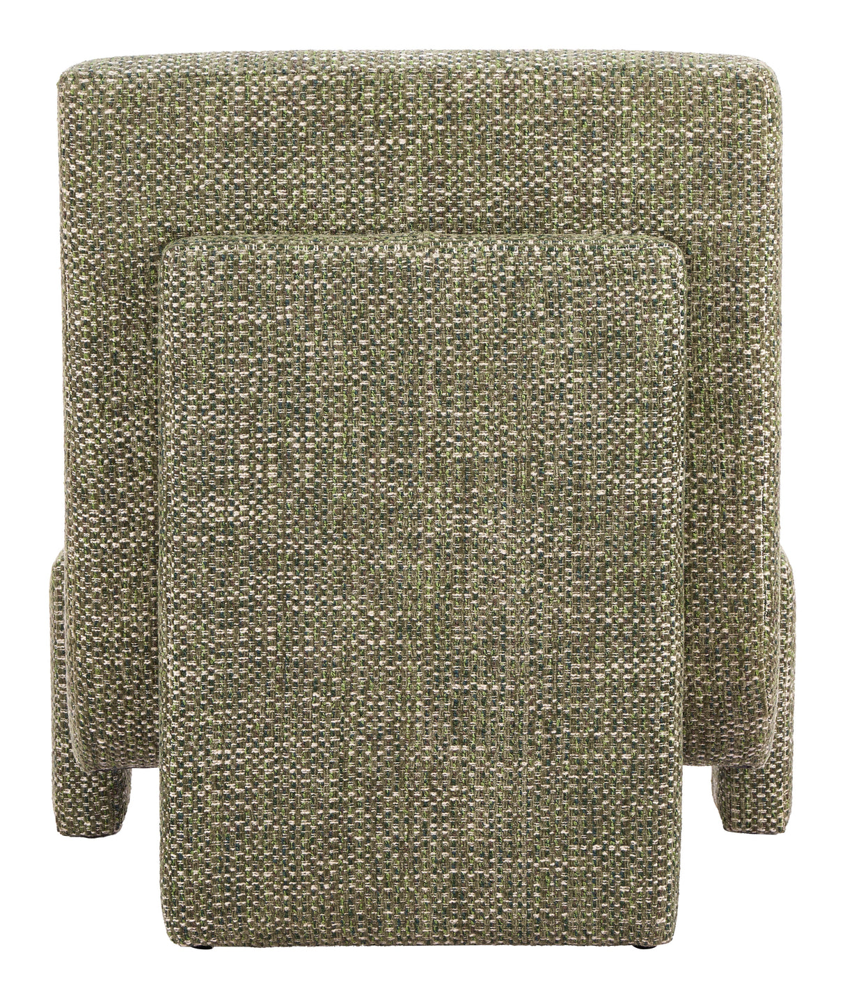 Orleen Checker Green Accent Chair by Zuomod at Eve Furniture