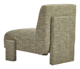 Orleen Checker Green Accent Chair by Zuomod at Eve Furniture