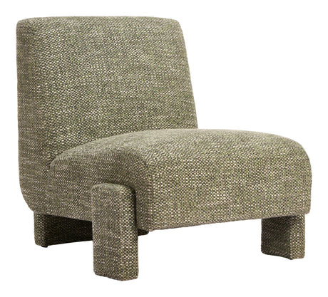 Orleen Checker Green Accent Chair by Zuomod at Eve Furniture