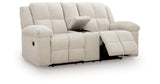 Orlen Winter Reclining Loveseat with Console by Ashley at Eve Furniture