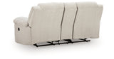 Orlen Winter Reclining Loveseat with Console by Ashley at Eve Furniture