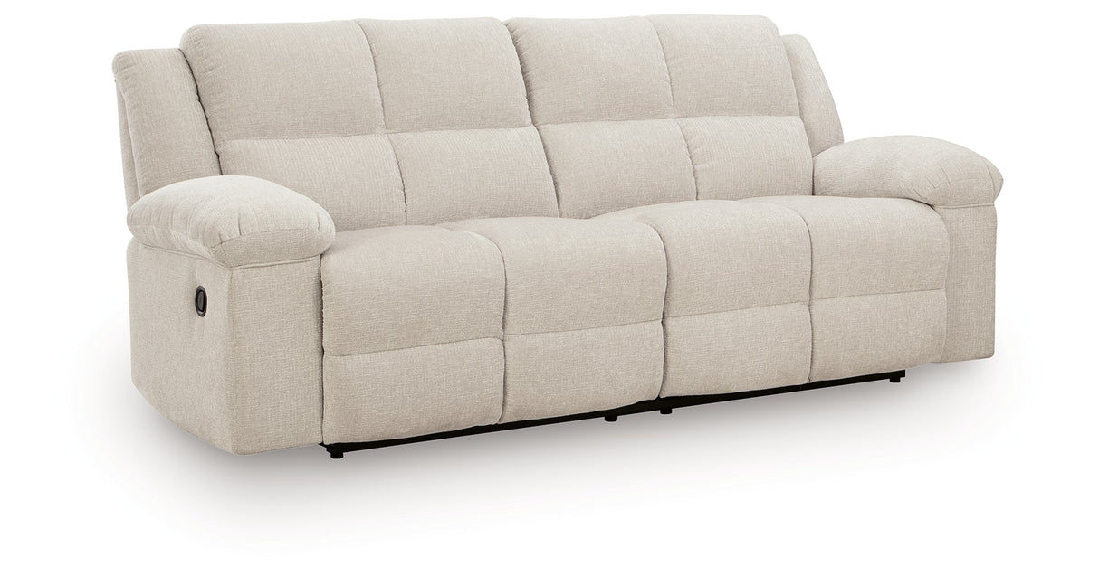 Orlen Winter Reclining Sofa & Loveseat by Ashley at Eve Furniture