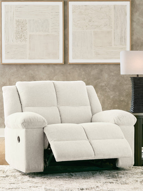 Orlen Winter Zero Wall Wide Seat Recliner by Ashley at Eve Furniture
