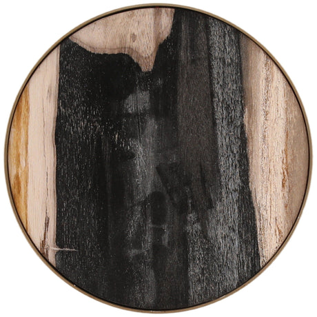 Orlin Side Table, Black by Dovetail at Eve Furniture