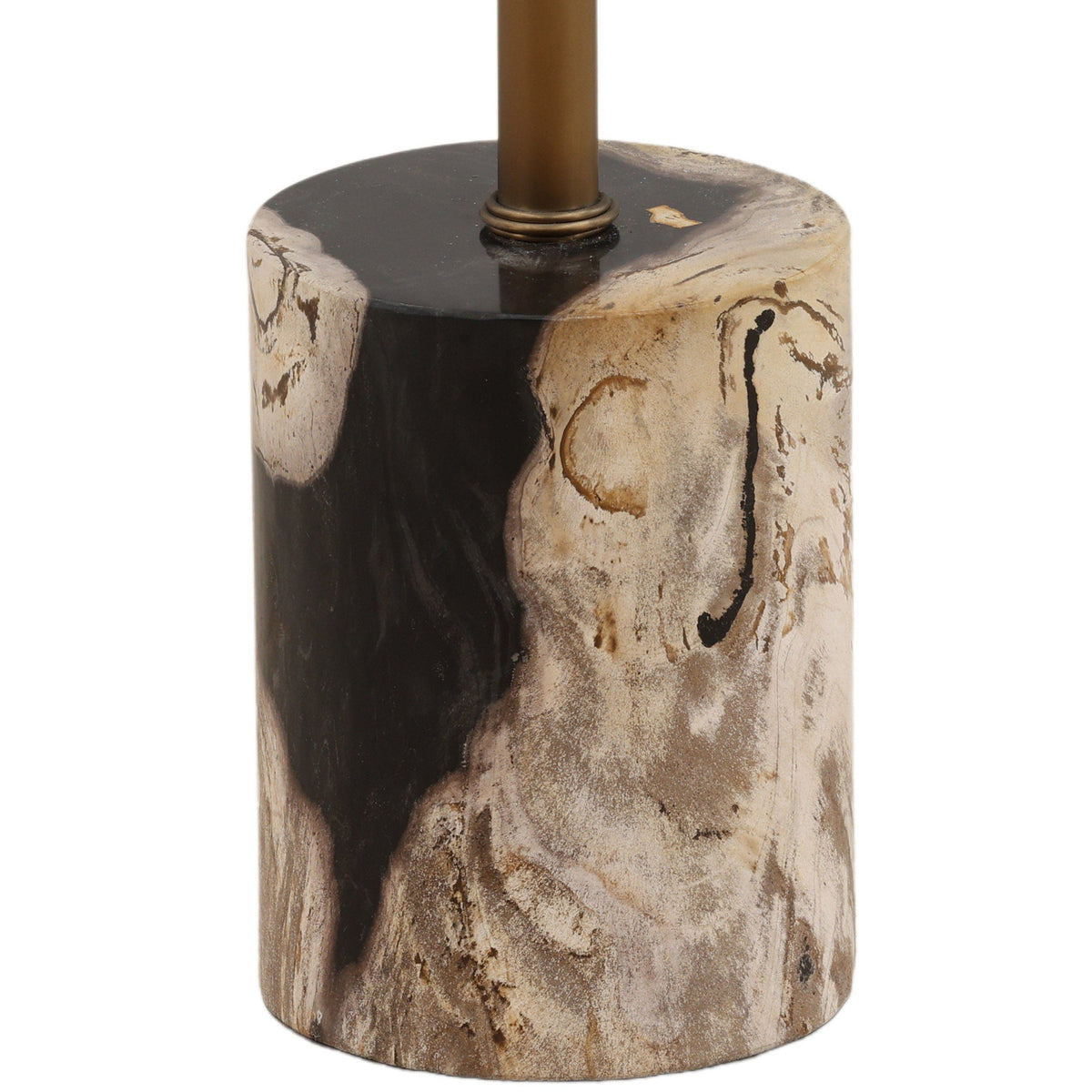 Orlin Side Table, Black by Dovetail at Eve Furniture