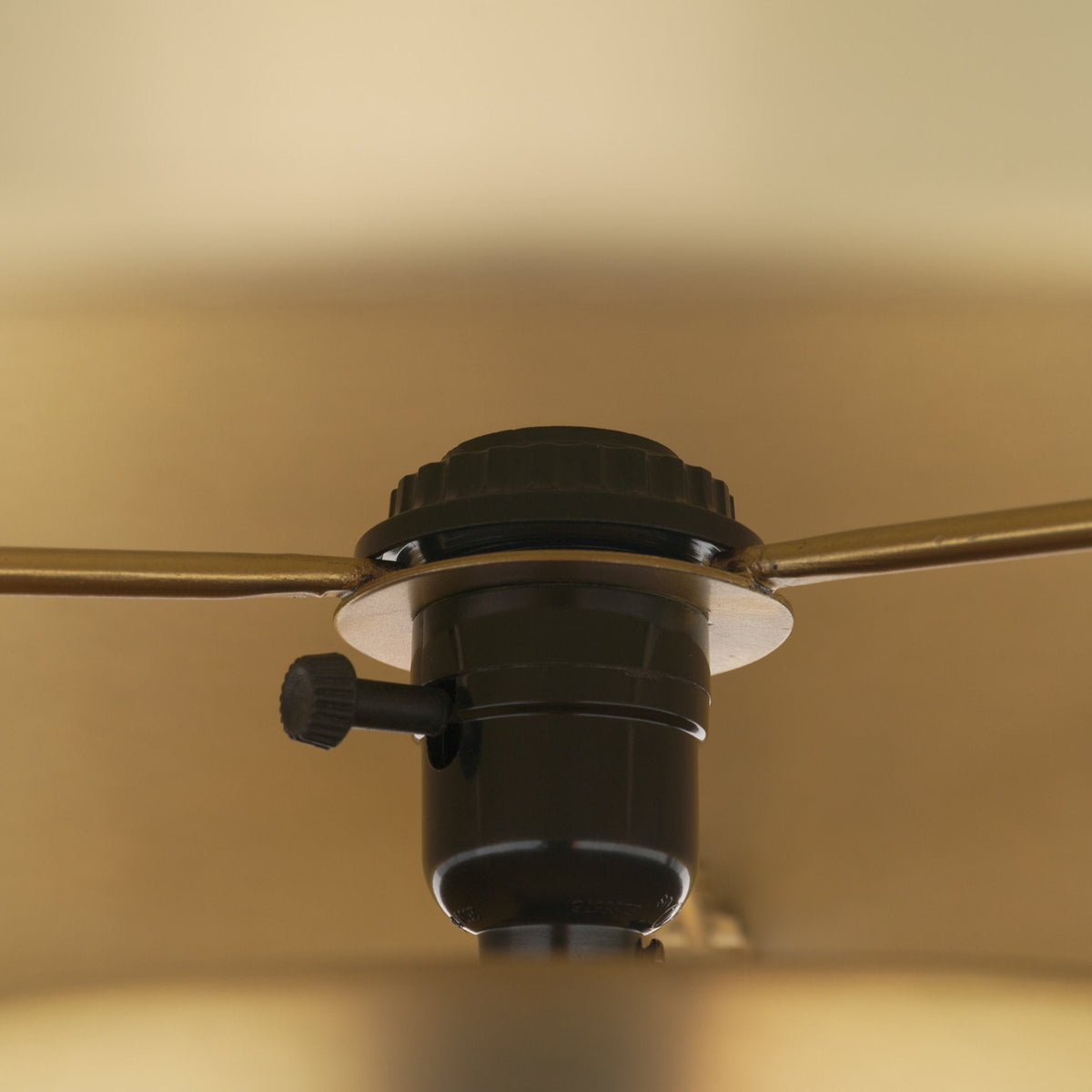 Orlo 18" Gold Metal Mushroom Table Lamp by Mercana at Eve Furniture