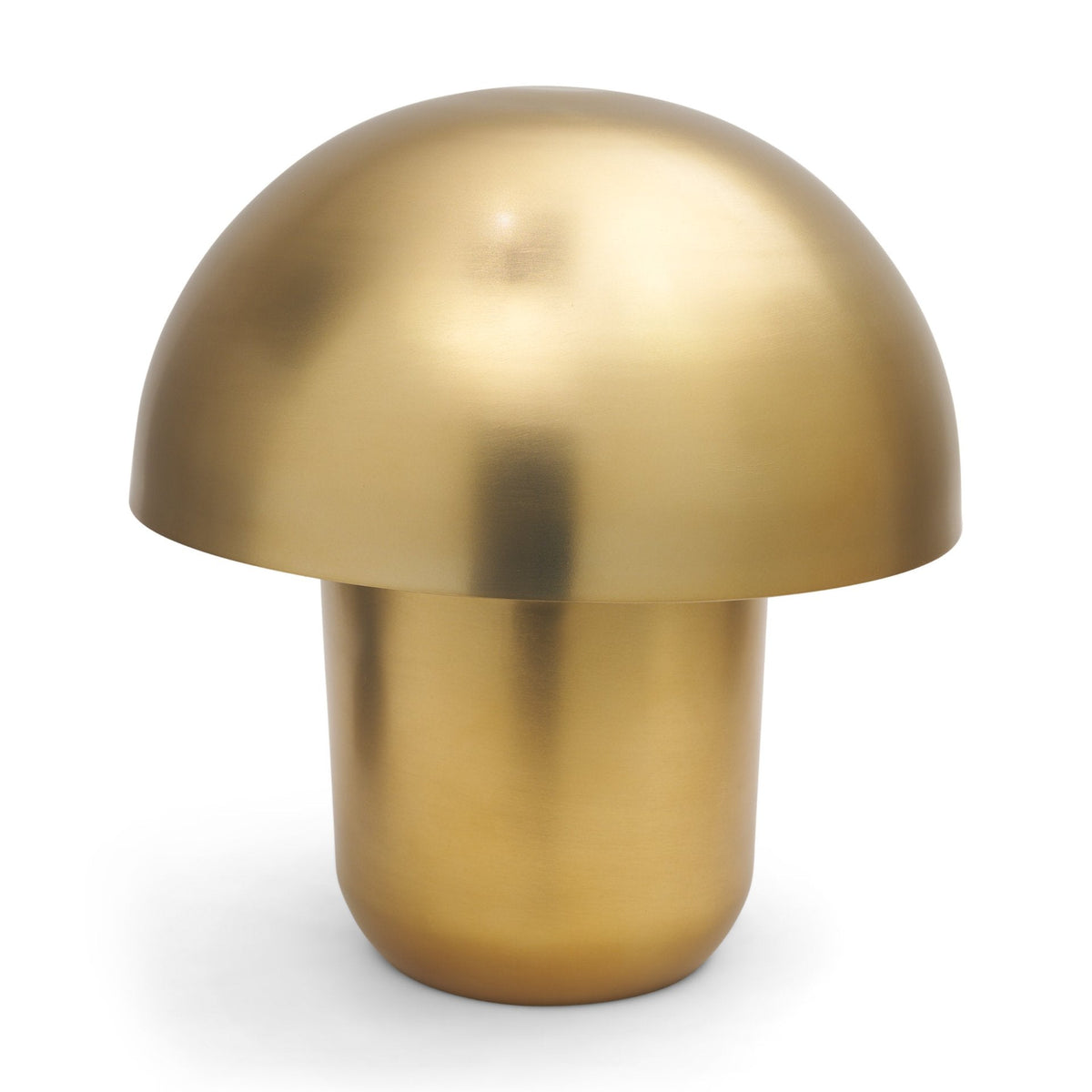 Orlo 18" Gold Metal Mushroom Table Lamp by Mercana at Eve Furniture