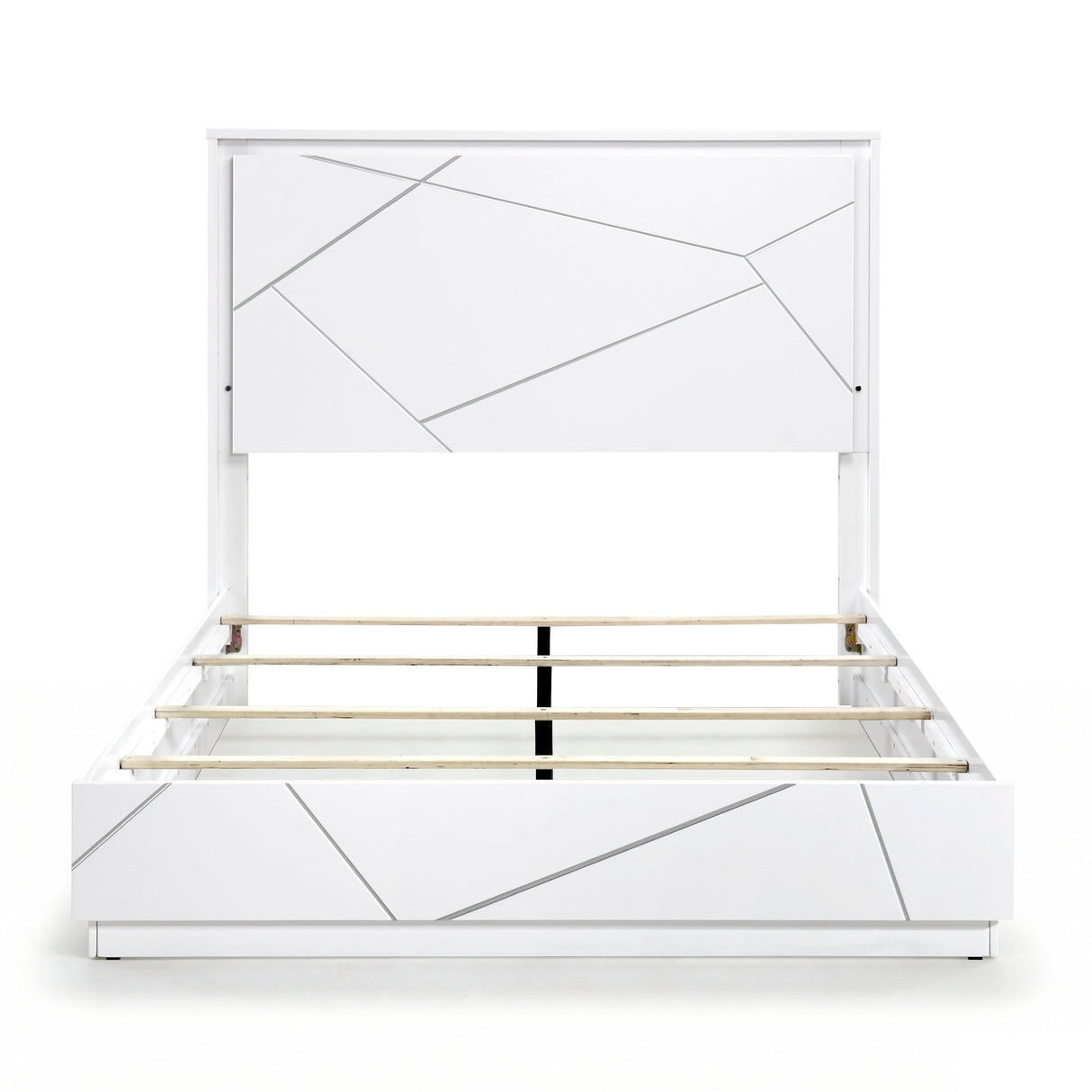 Orlo White California King Bed by Homelegance at Eve Furniture