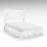 Orlo White California King Bed by Homelegance at Eve Furniture
