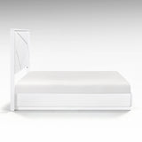 Orlo White California King Bed by Homelegance at Eve Furniture