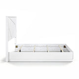 Orlo White California King Bed by Homelegance at Eve Furniture