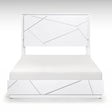 Orlo White California King Bed by Homelegance at Eve Furniture