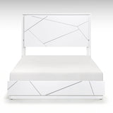 Orlo White California King Bed by Homelegance at Eve Furniture