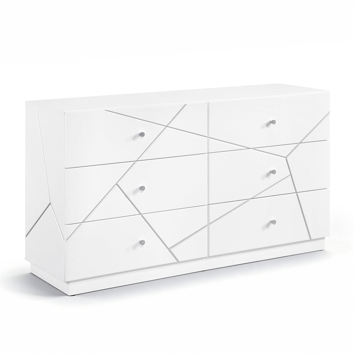 Orlo White Dresser by Homelegance at Eve Furniture