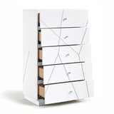 Orlo White Led Panel Bedroom Set by Homelegance at Eve Furniture