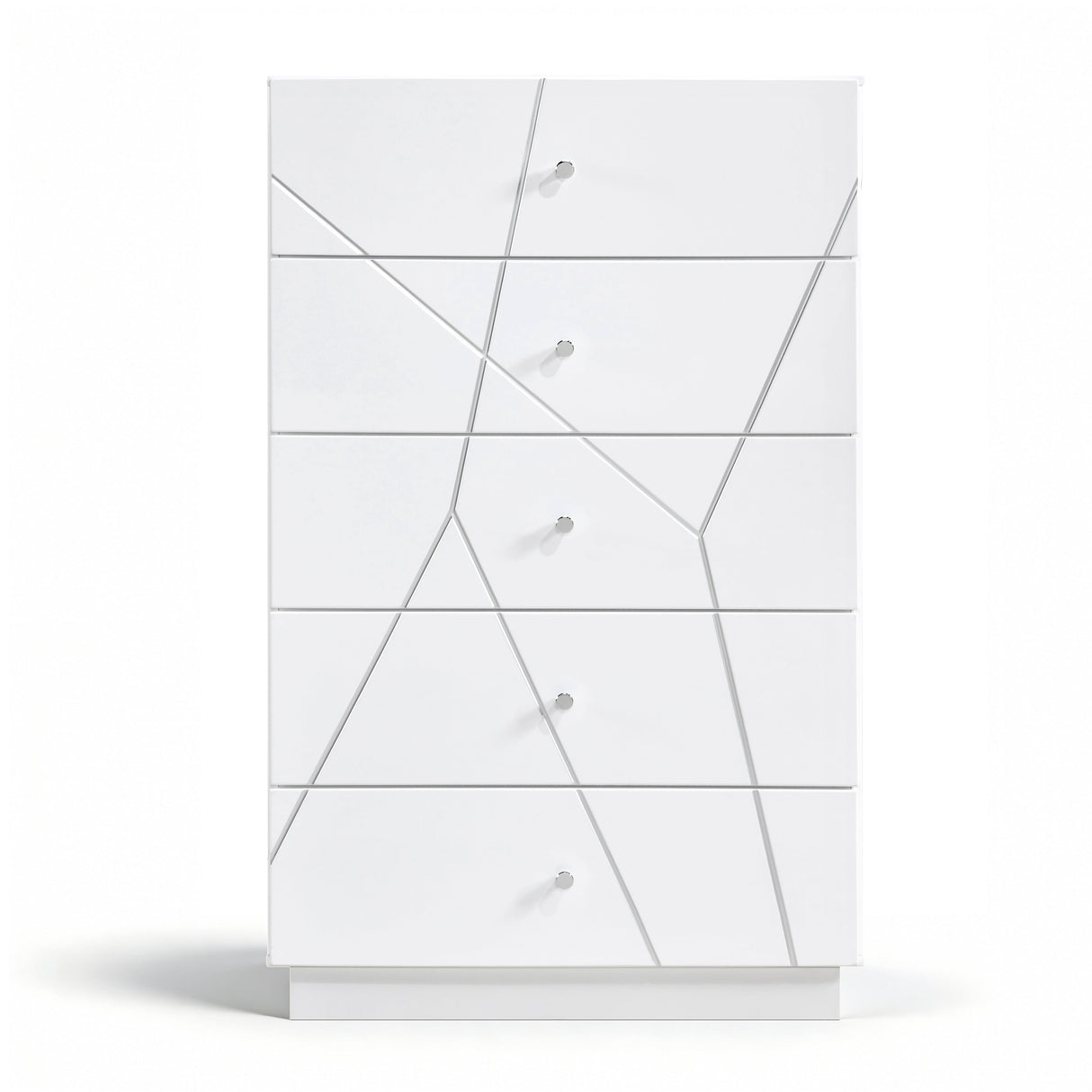 Orlo White Led Panel Bedroom Set by Homelegance at Eve Furniture