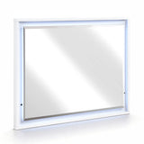 Orlo White Led Panel Bedroom Set by Homelegance at Eve Furniture