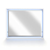 Orlo White Mirror by Homelegance at Eve Furniture