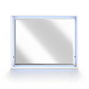 Orlo White Mirror by Homelegance at Eve Furniture