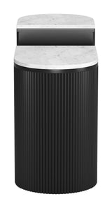 Ormara White & Black Side Table Set (2-Piece) by Zuomod at Eve Furniture