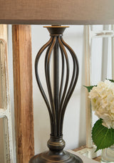 Ornawell Antique Bronze Finish Table Lamp