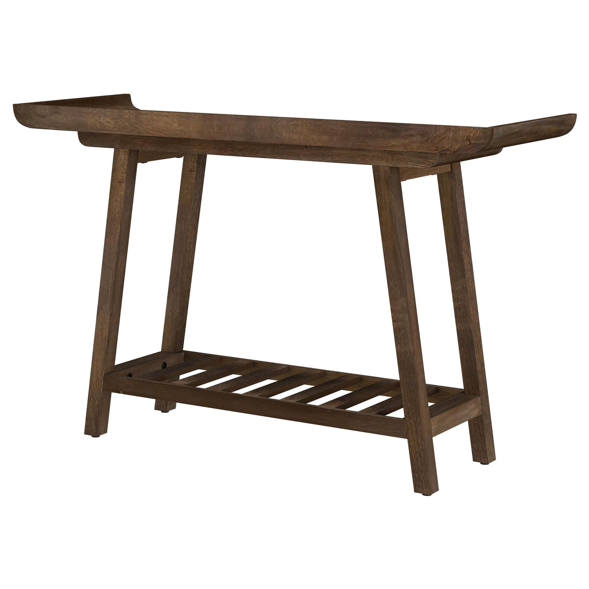 Ornelas Mango Brown Solid Wood Console Table by Coaster at Eve Furniture