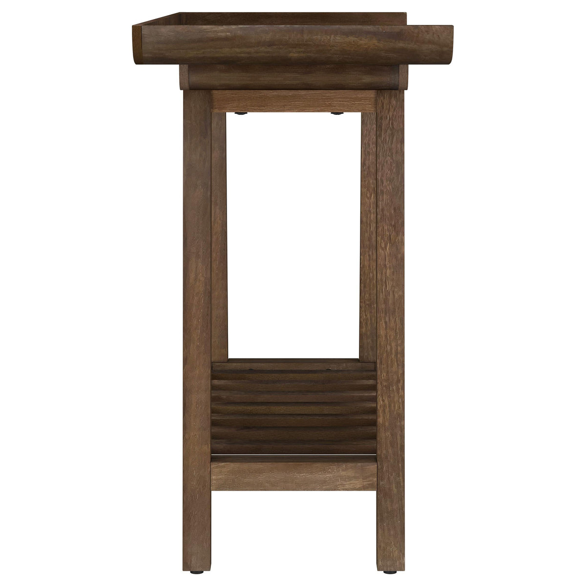 Ornelas Mango Brown Solid Wood Console Table by Coaster at Eve Furniture