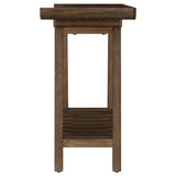 Ornelas Mango Brown Solid Wood Console Table by Coaster at Eve Furniture