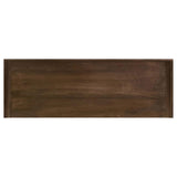 Ornelas Mango Brown Solid Wood Console Table by Coaster at Eve Furniture