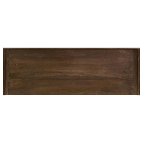 Ornelas Mango Brown Solid Wood Console Table by Coaster at Eve Furniture