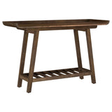 Ornelas Mango Brown Solid Wood Console Table by Coaster at Eve Furniture