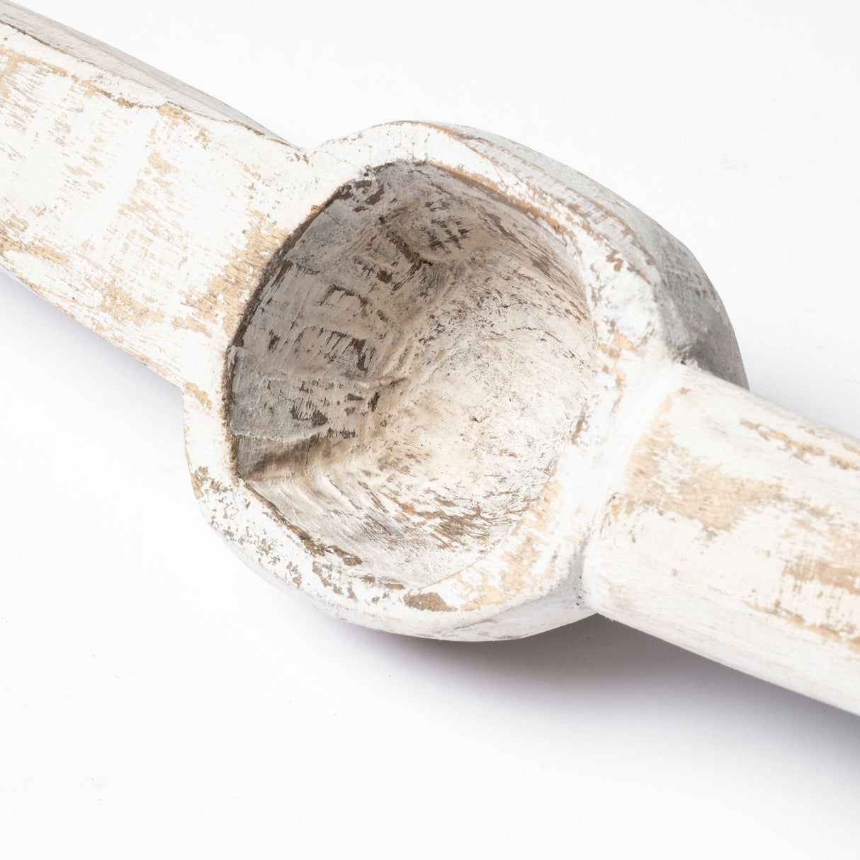 Oro (Set of 3) White Tribal Inspired Measuring Cups by Mercana at Eve Furniture