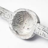 Oro (Set of 3) White Tribal Inspired Measuring Cups by Mercana at Eve Furniture