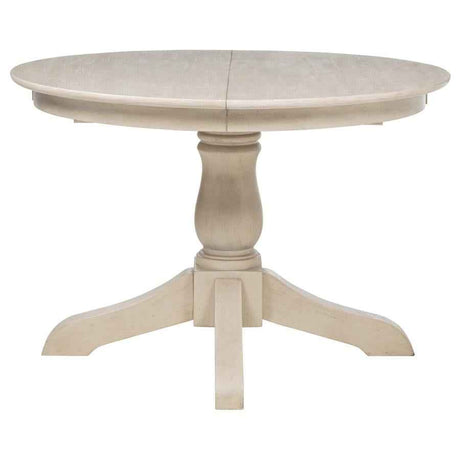 Orrison Linen 5-piece Oval 62-inch Extension Leaf Dining Set by Coaster at Eve Furniture