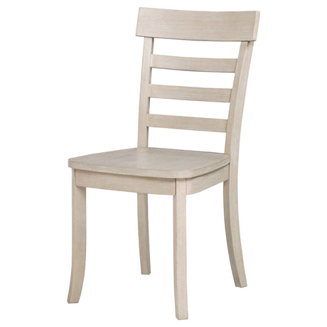 Orrison Linen Ladder Back Dining Side Chair (Set of 2) by Coaster at Eve Furniture