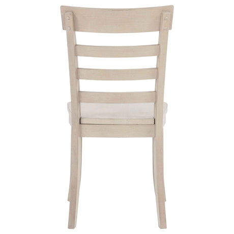 Orrison Linen Ladder Back Dining Side Chair (Set of 2) by Coaster at Eve Furniture